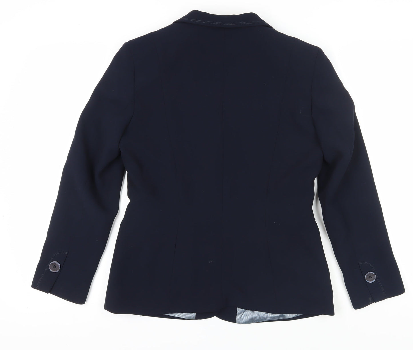 Busy Women's Blue Classic Blazer, Size 12