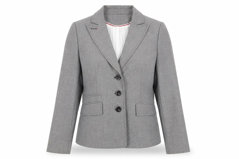Marks and Spencer Women's Grey Suit Jacket Size 14