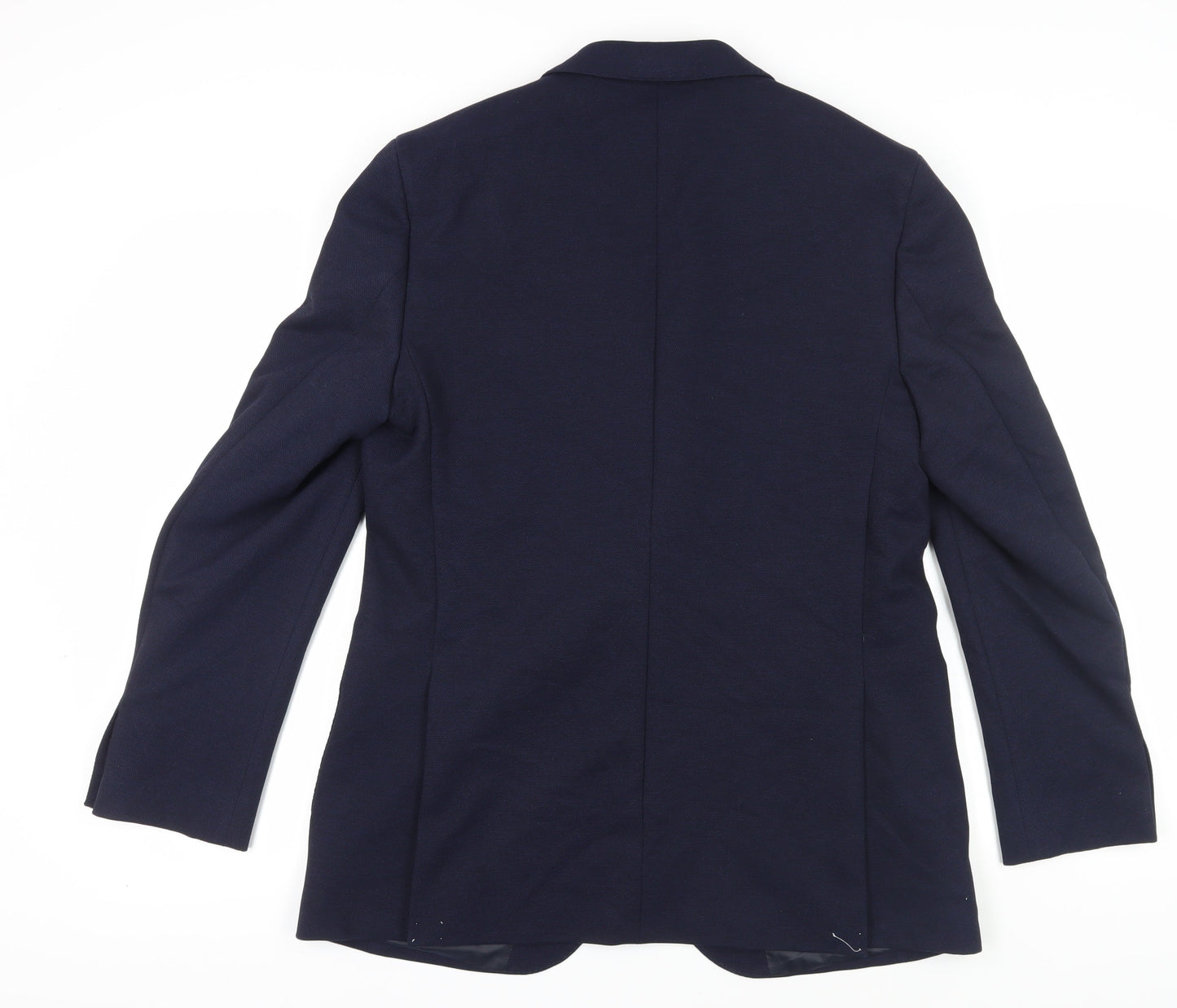 Marks and Spencer Men's Blue Blazer, 42L, Long, Formal