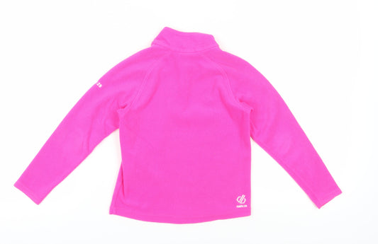 Dare2b Girls Pink Fleece Sweatshirt 7-8 Years Pullover