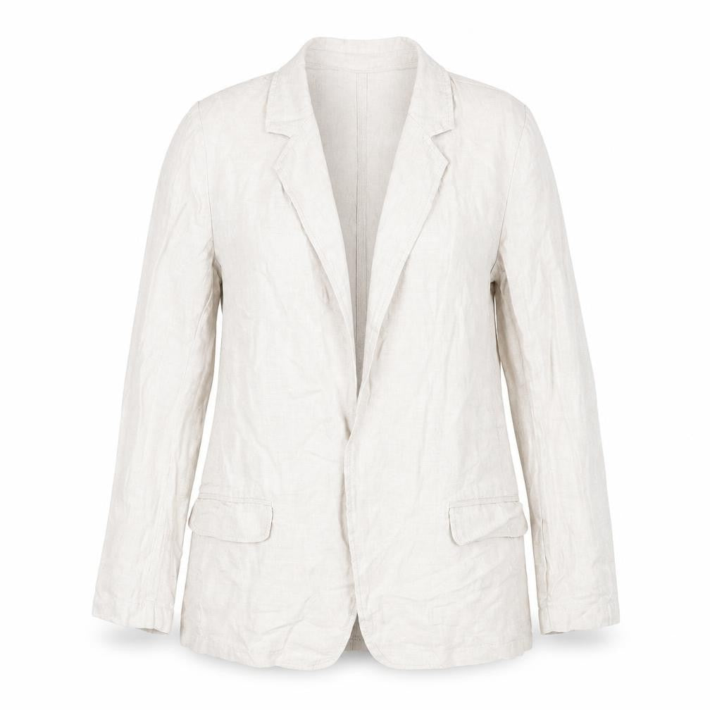 Marks and Spencer Women's Ivory Linen Blazer Size 10