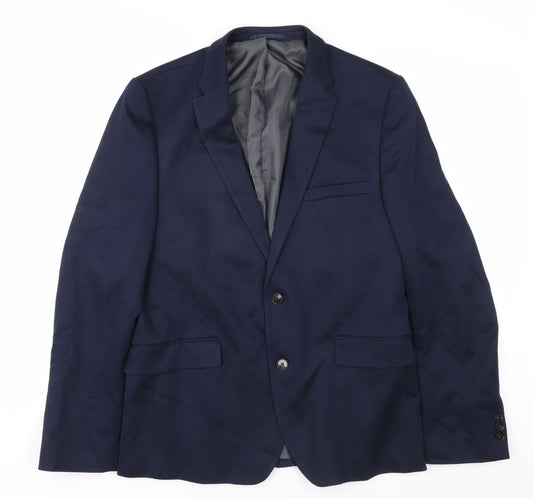 Burton Menswear Blue Men's Blazer 42R Classic Fit