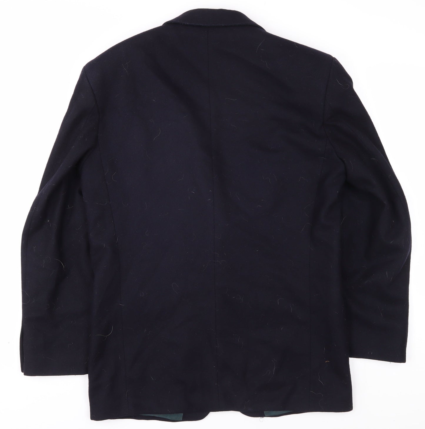 Next Men's Black Blazer S - Formal Wool Blend