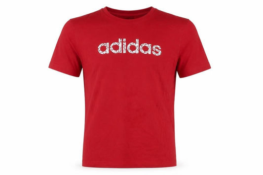 Mens UK Size L adidas Red  Cotton T-Shirt