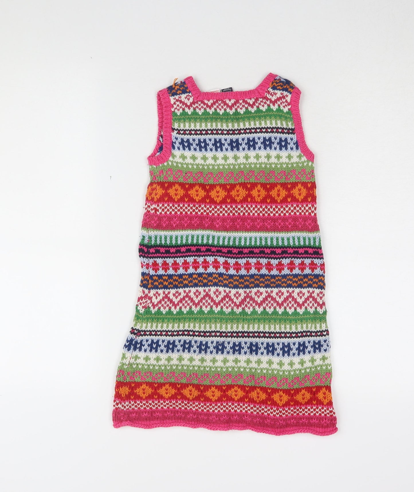 Gap Girls Multicoloured Knit Sweater Dress 4 Years