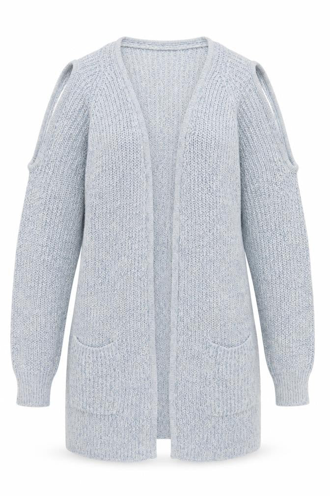 Brave Soul Women's Blue Cardigan Size 14