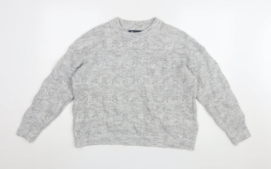 Crew Clothing Company Women's Grey Jumper Size 12