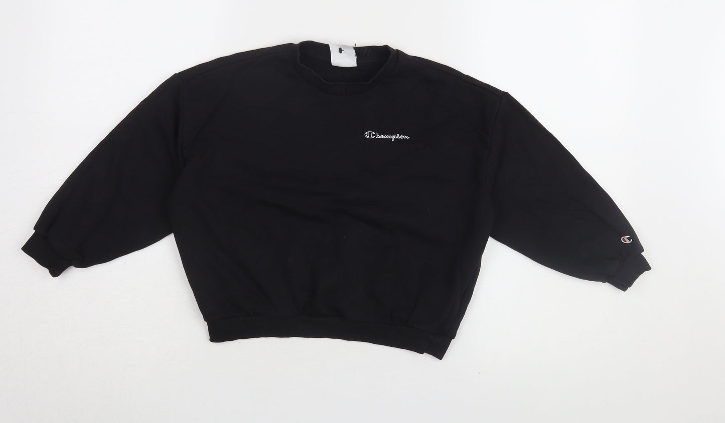 Champion Boys Black Pullover Sweatshirt 7-8 Years