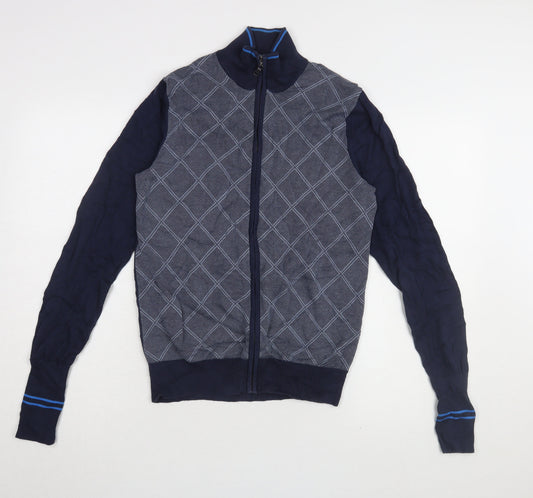 Frederik Andersen Copenhagen Men's Blue S Full Zip Jumper