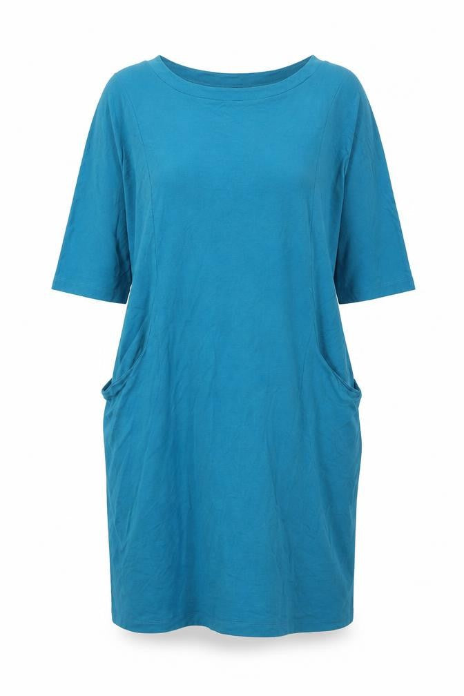 Marks and Spencer Women Blue Shift Dress UK 14