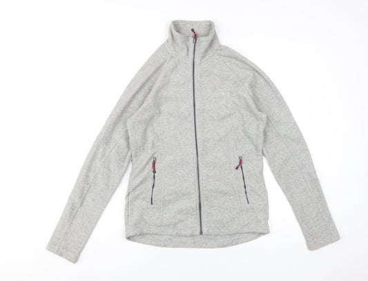 McKinley Women's Grey Basic Jacket, Size 8, Full Zip