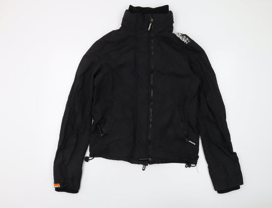 Superdry Women's Black Small Basic Zip Jacket