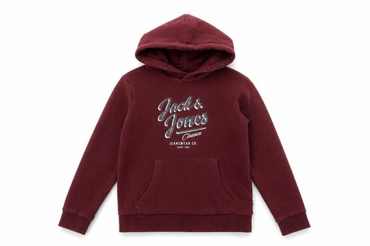 Jack & Jones Boys Red Pullover Hoodie 10 Years
