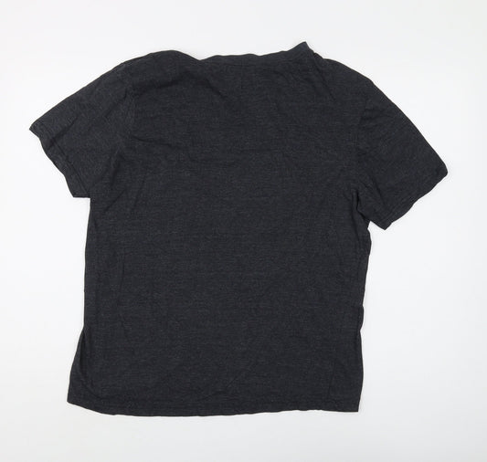 Donnay Men's XL Grey V-Neck T-Shirt