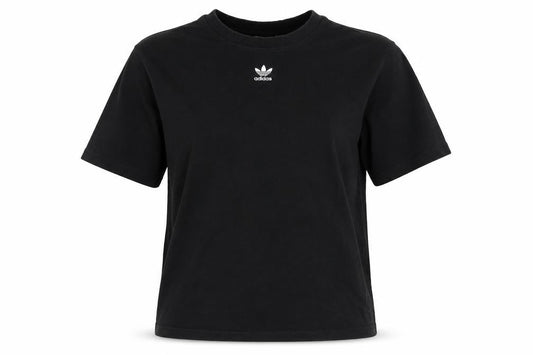 Unisex Adultss UK Size XS adidas Black Cotton T-Shirt