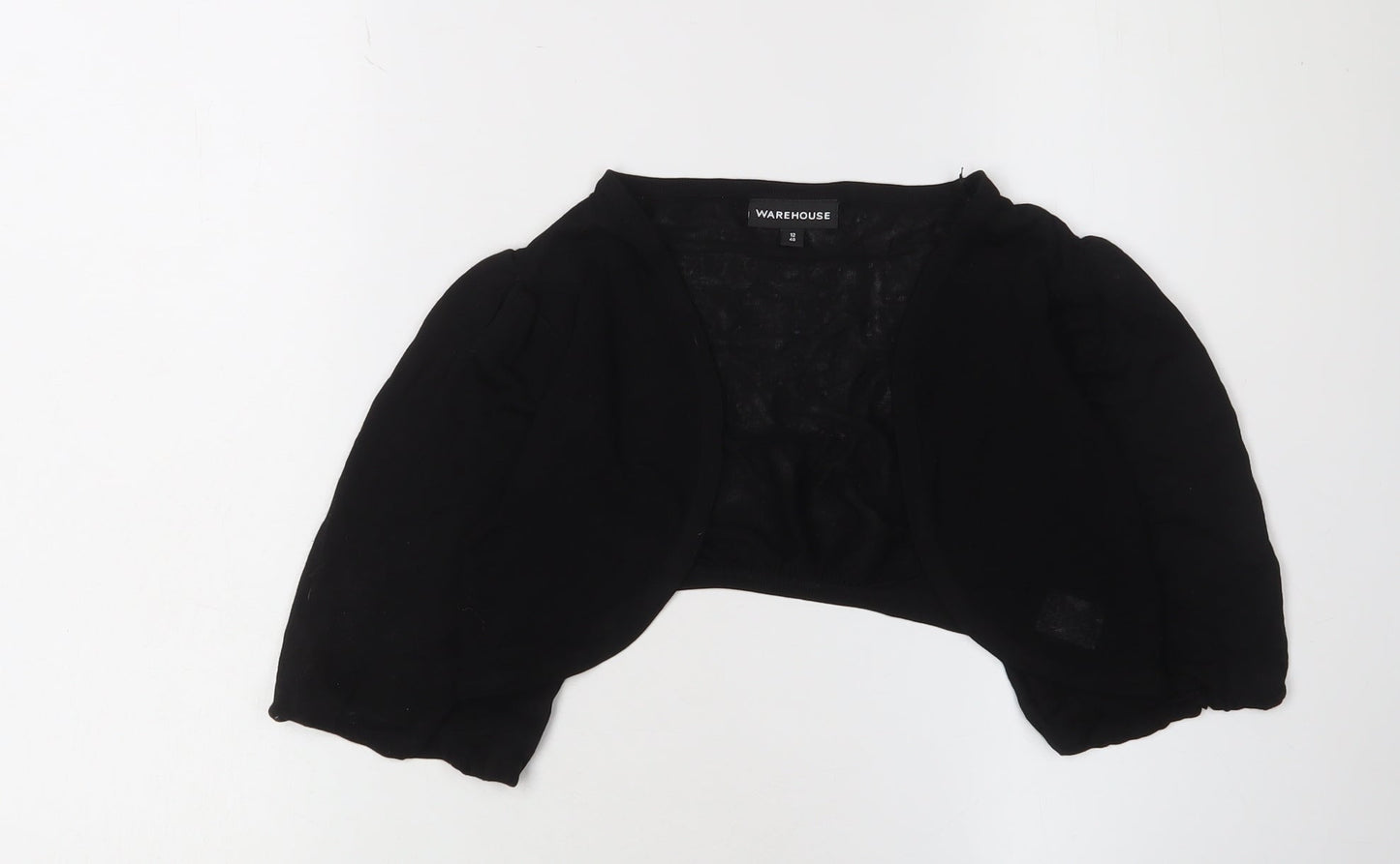 Warehouse Women’s Black Shrug Cardigan Size 12