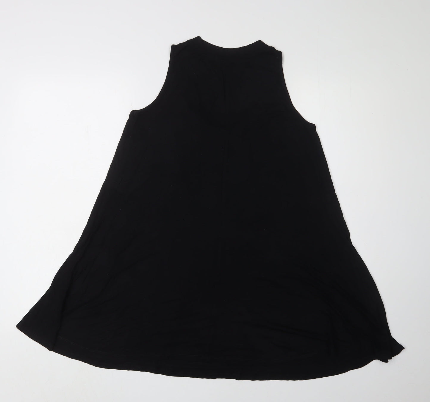 Marks and Spencer Women's Black Tank Top Size 10