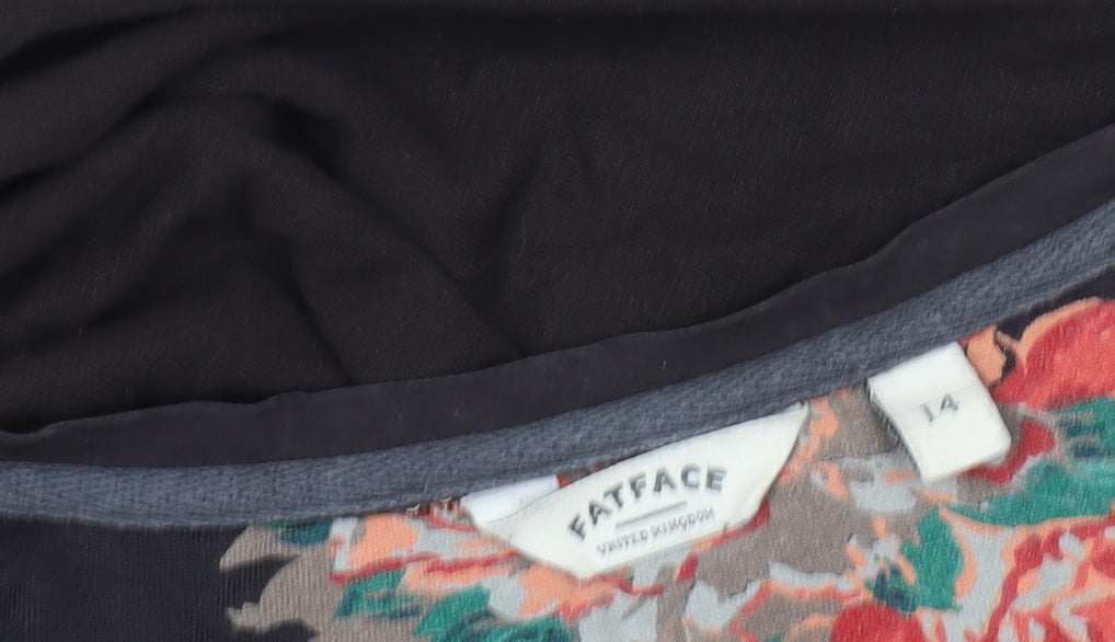 FatFace Women's Multicoloured Floral Tunic, Size 14