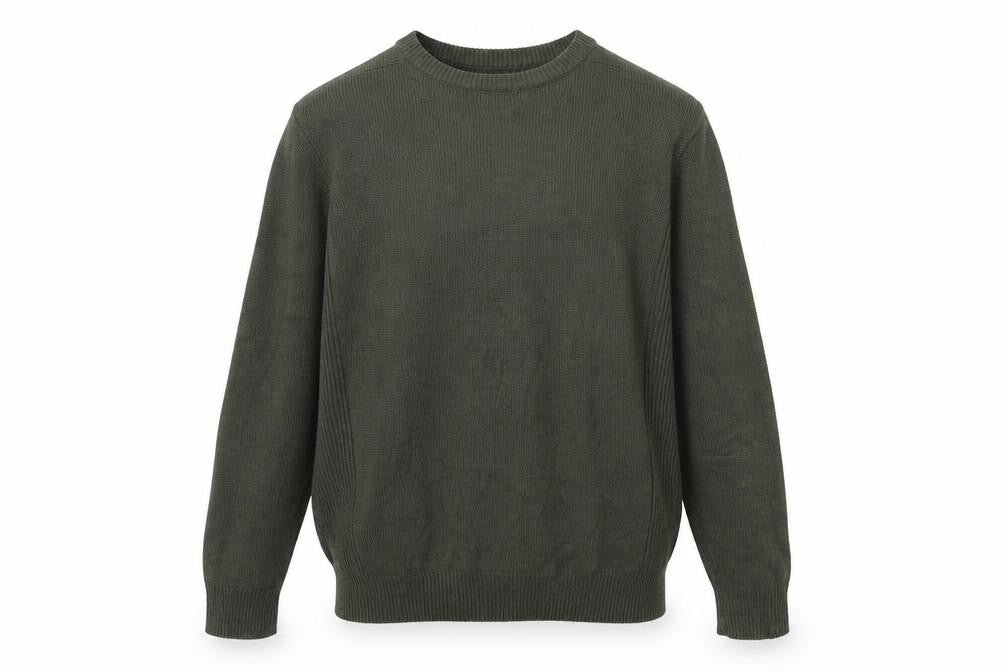 James Pringle Men's Green V-Neck Pullover Size M