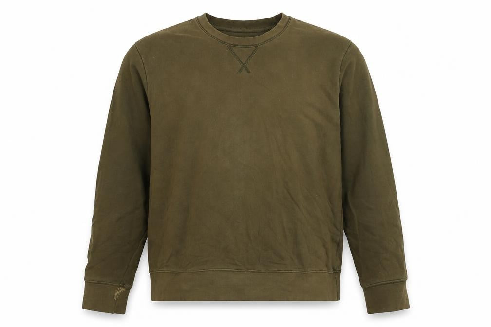 Mens UK L Regular Racing Green Green Pullover Sweatshirt