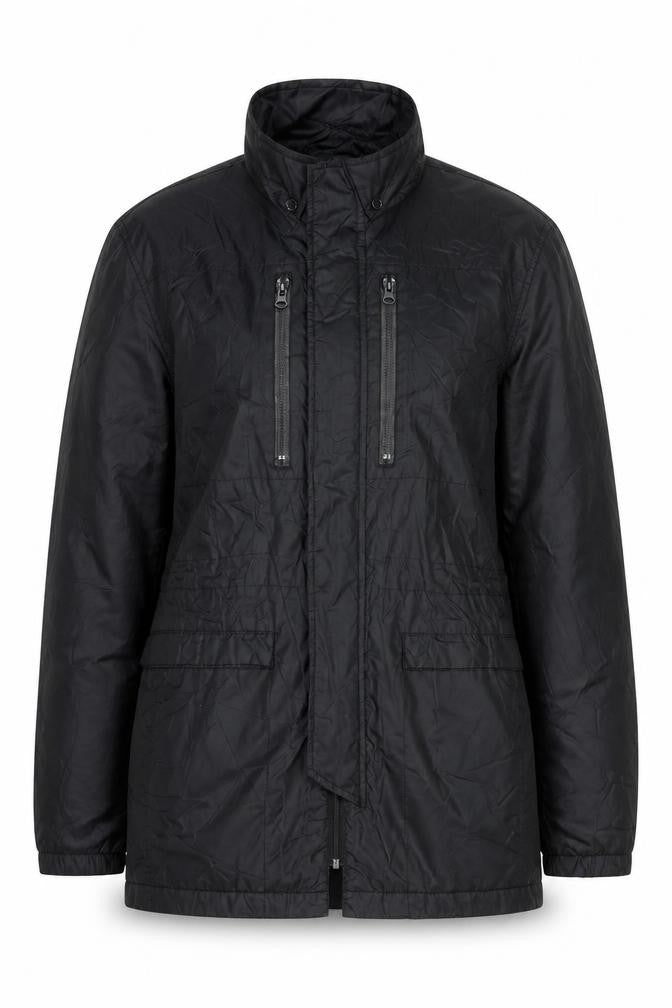 ASOS Womens Black Nylon Long Jacket M