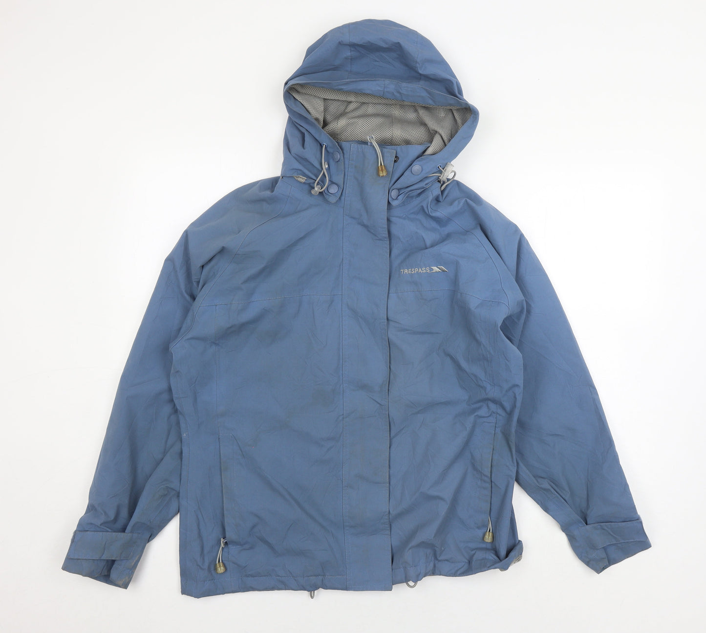Trespass Unisex Blue Windbreaker Jacket M