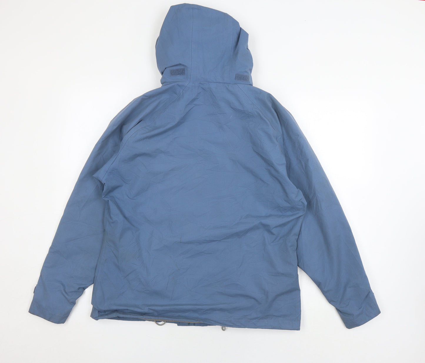 Trespass Unisex Blue Windbreaker Jacket M