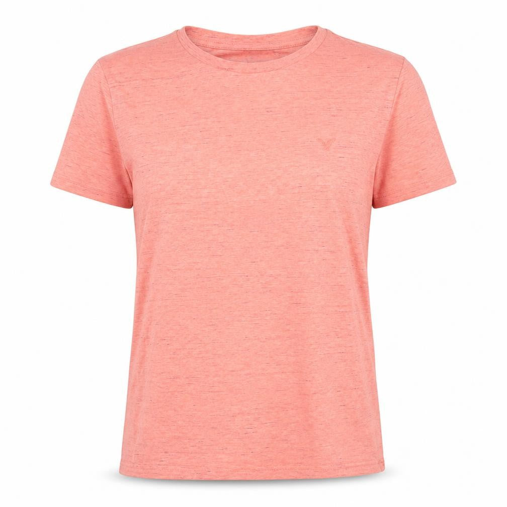 Womens UK Size S American Eagle Pink Cotton Blend T-Shirt