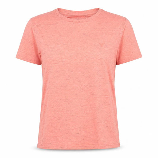 Womens UK Size S American Eagle Pink Cotton Blend T-Shirt