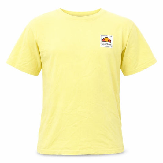 Ellesse Boys Yellow T-Shirt, Size 10-11, Short Sleeve, Logo Accent