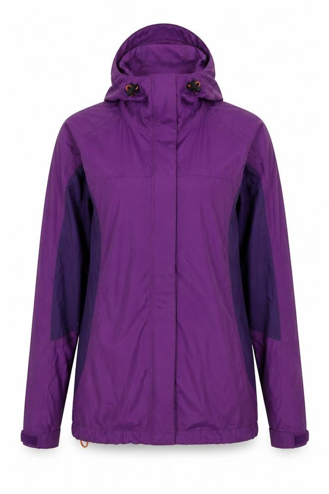 Womens UK Size S Regular Trespass Purple Polyamide Jacket