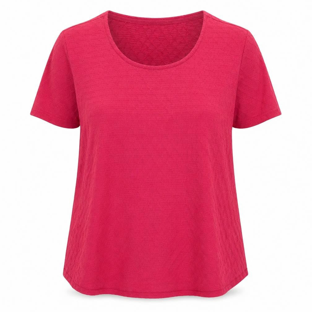 Marks and Spencer Women's Red Basic T-Shirt UK 20