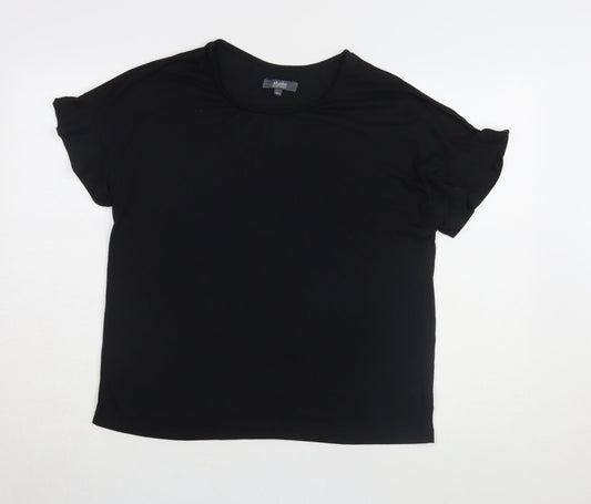 Studio Sleepwear Women's Black Nightshirt Size 12-14