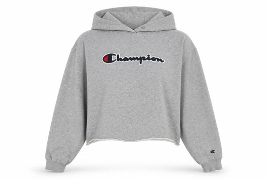 Unisex Adults UK L Regular Champion Grey Pullover Hoodie