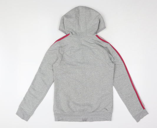 Adidas Women's Grey XS Full Zip Hoodie