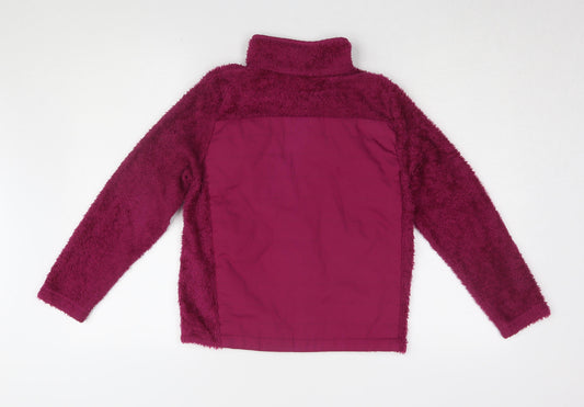 Regatta Girls Purple Puffer Jacket, 11 Years, Polyester, Zip