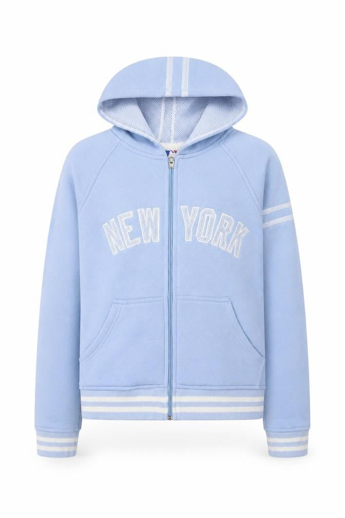 Sparq Unisex Blue Full Zip Hoodie Size 14