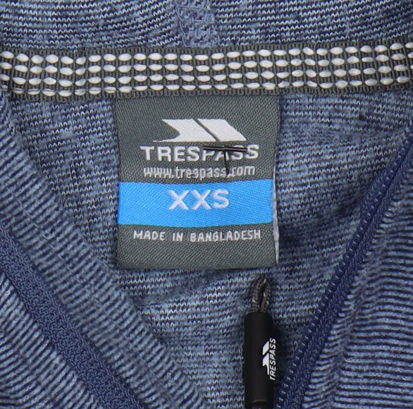 Trespass Women's Blue Fleece Jacket 2XS Casual
