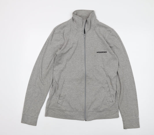 Hooch Men's Grey Full Zip Sweatshirt XS