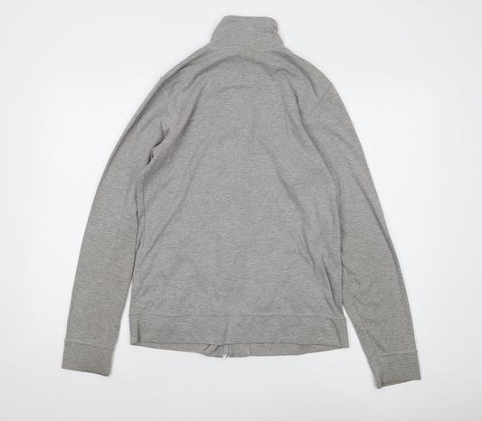 Hooch Men's Grey Full Zip Sweatshirt XS