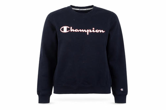 Womens UK XS Regular Champion Blue Pullover Sweatshirt
