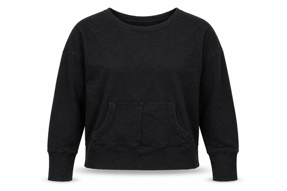 Mossimo Women's Black Medium Pullover Sweatshirt