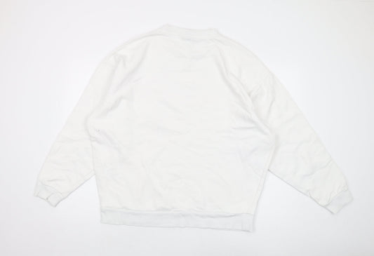 ASOS Men's White XL Graphic Sweatshirt