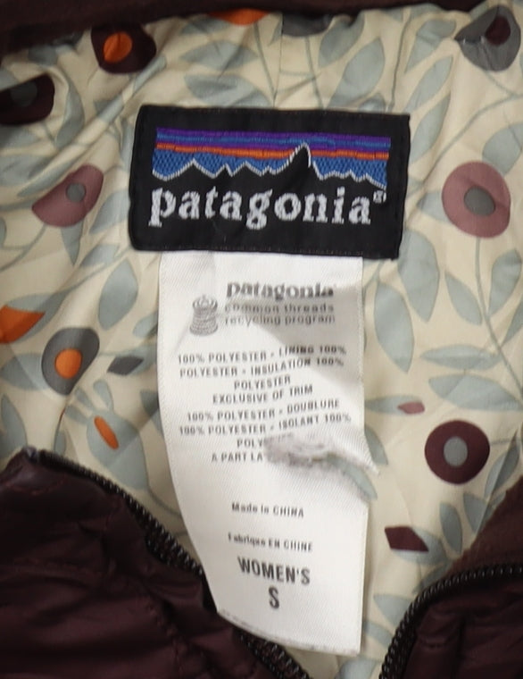 Patagonia Women's Brown Quilted Coat S