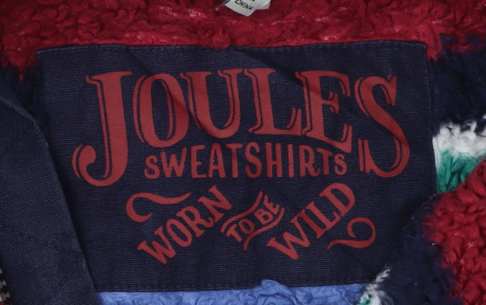 Joules Girls Multicoloured Striped Pullover Sweatshirt 11 Years