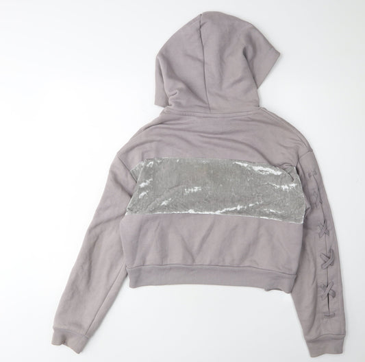 Victoria's Secret Pink Women's Grey XS Pullover Hoodie