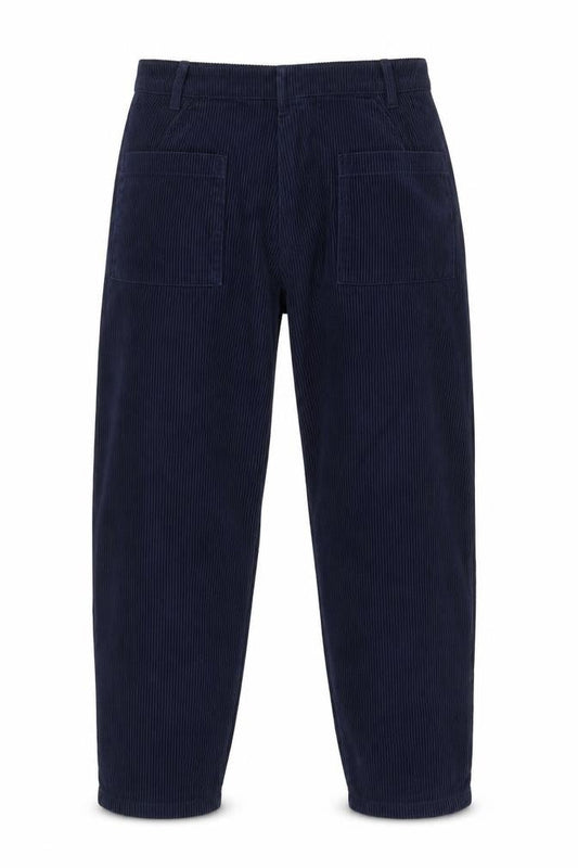 Seasalt Cornwall Blue Corduroy Trousers Size 10 Unisex