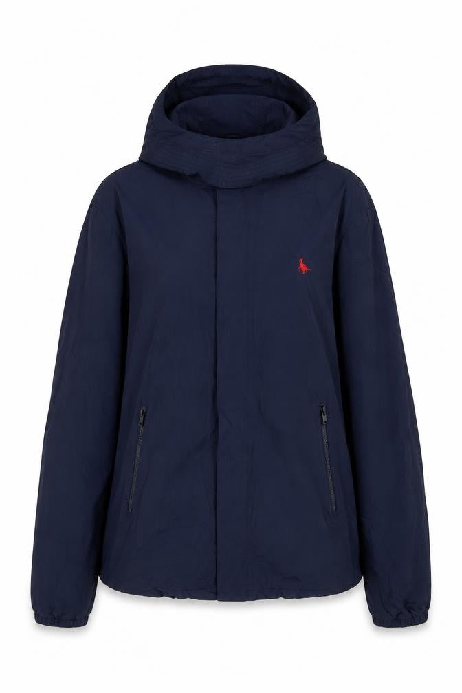 Unisex Adultss UK Size M Regular Jack Wills Blue Nylon Jacket