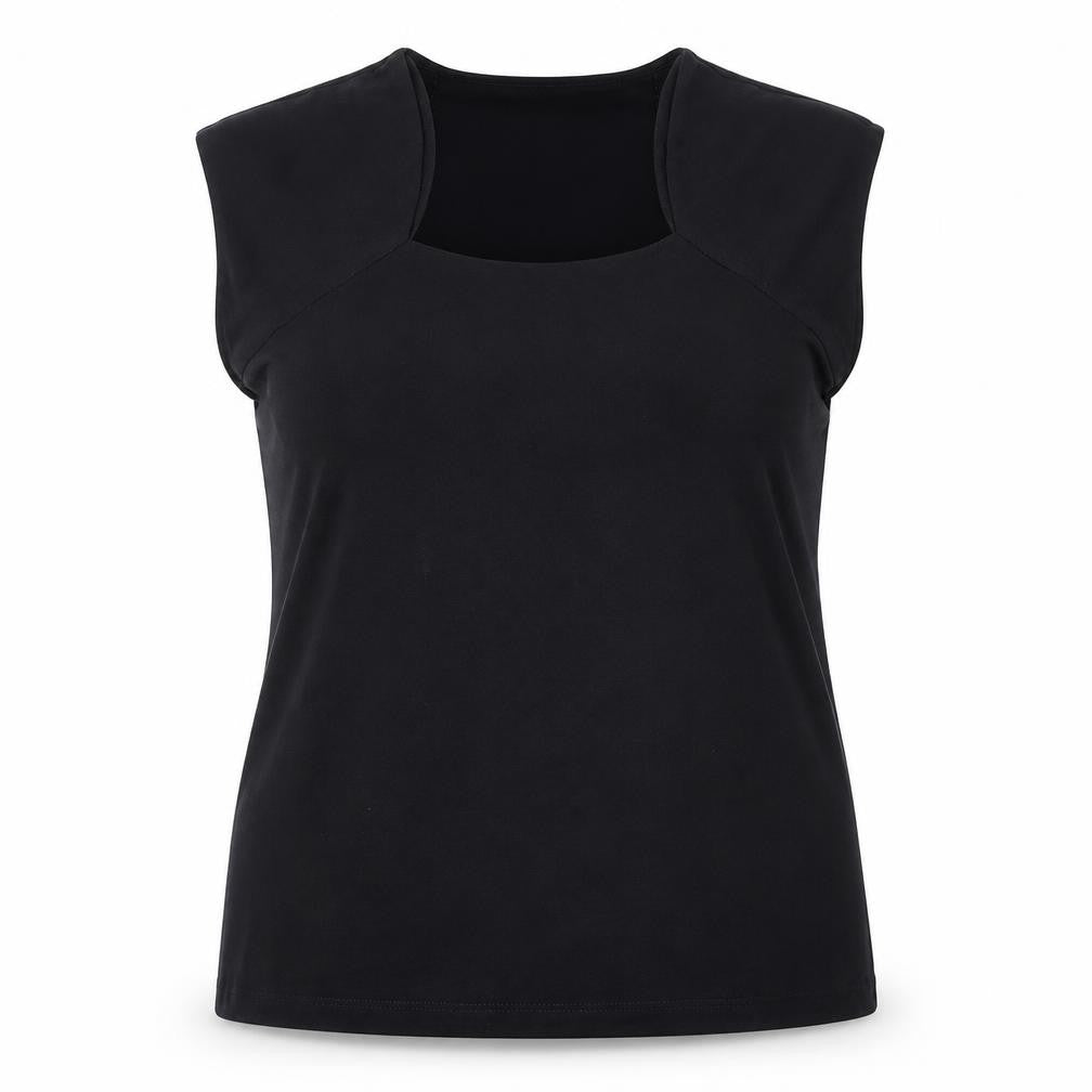 Russell Womens Collection Black 2XL Basic Cotton Tank