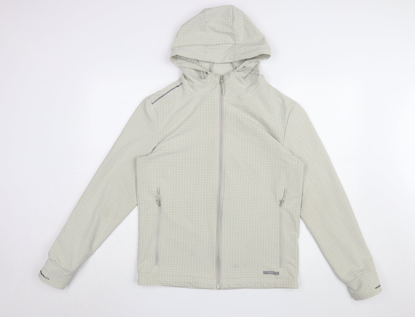 Decathlon Unisex Grey Windbreaker Jacket M Casual